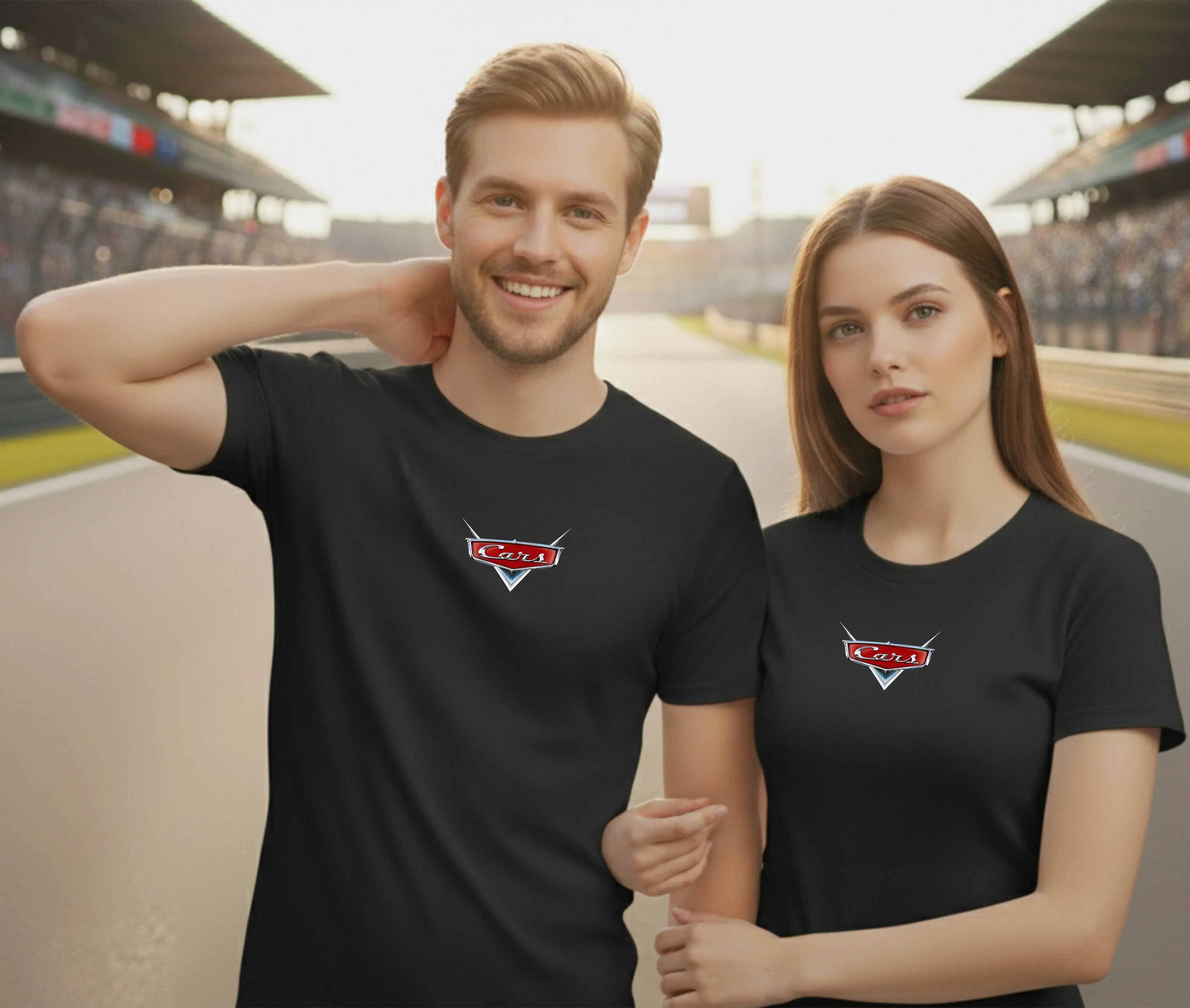 Kit Camisetas Casal Turbo Racing - Foto 1